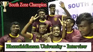 Interview with Bharathidhasan University - Selected For All India University 2021-22 - VINO MEDIA