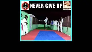 Kalam UV Demo team Never Give Up #taekwondo #training #demo #team #kicking #kalam #uv #students