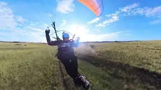Paramotor Nirvana Instinct flight to perry park Colorado