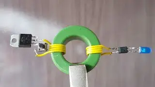 circuito para saber quais núcleos de ferrite funciona ou induz