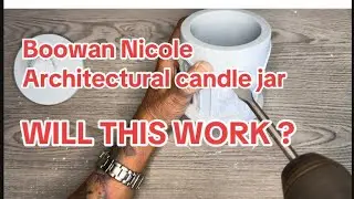#004 Candle Jar Eco Resin with a difference. Will it work?