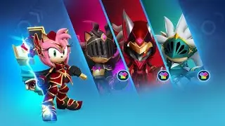 I bought a Chroma Skin for each runner in ( Sonic Forces Speed Battle ) #segaforcesyt #chroma 