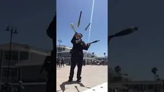 Pismos beach jugglin made zero told not jjggler walmart no clubs have to order