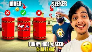 Too Good at Hiding 🤭 | First Time Playing Hide & Seek In Free fire