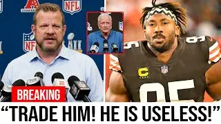 Jason Lloyd ERUPTS At Myles Garrett For ASKING BROWNS To TRADE Him After Stefanski Was FIRED!