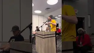 Daniel Gates at Canton City Council 10/21/2024
