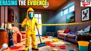 ERASING THE CRIME EVIDENCE | CRIME SCENE CLEANER 3D GAMEPLAY 