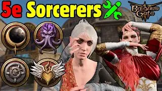 Baldur's Gate 3 Now Has ALL 5e SORCERER SUBCLASSES