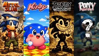 SONIC in different Games 4 (EVOLUTION)