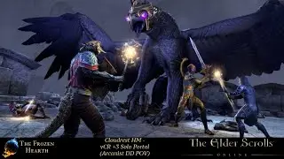 ESO Vet Cloudrest HM - Solo Portal (Arcanist DD)