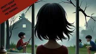 kreepy karen peeking from the shadows Saga