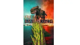Tremorzilla vs apex Tyrannosaurus rex in Minecraft