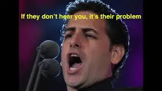 [Perle Nere] Juan Nasal Florez sings La fleur que tu m'avais jetee, very BAD singing.