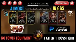 Tower of Time 25 & Reward 🎮 Mortal Kombat Mobile▫️MK Mobile▫️MKM #mortalkombatmobile #mkmobile #mkm