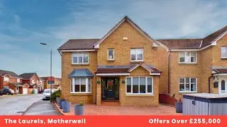 Offers Over &pound;255,000 - Outstanding 4/5 Bedroom Detached Family Home in Motherwell