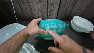 Flea Market Pyrex Haul with a few tidbits of information thrown in along the way.