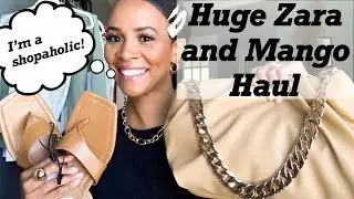 HUGE ZARA AND MANGO HAUL | STYLING SPRING/SUMMER OUTFITS | by Crystal Momon