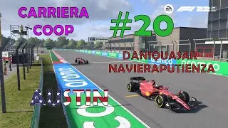 F1 22 - Gameplay ITA - Carriera Coop #20 - INFERNO ROSSO AD AUSTIN