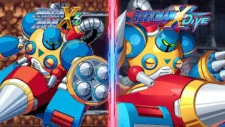 Hell Crusher Boss Comparison - Mega Man X DiVE