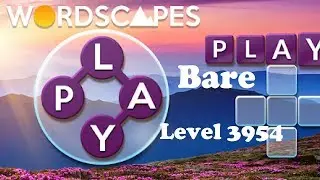 Wordscapes Level 3954