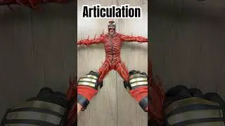 Hottoys carnage Articulation #hottoys #actionfigures #marvelfigurecollectors #venom