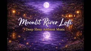 🌙 Moonlit River Lofi | Deep Sleep Ambient Music for Peaceful Nights