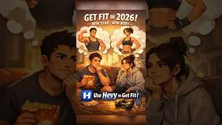 Use this app to get FIT!! - HEVY. #fitness #health #entertainment