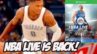 NBA Live 16 Gameplay Trailer- Graphics Improvements, Cover Athlete Russell Westbrook Preview
