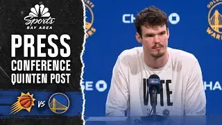 Warriors center Quinten Post details how bench unit stepped up in win over Suns | NBC Sports BA