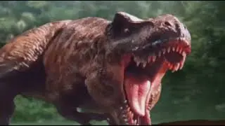 Jurassic World Rebirth river raft chase scene in roblox, My Movie