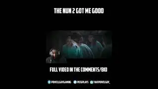 #shorts THE NUN 2 GOT ME GOOD! 😲