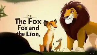 The Fox and the Lion: A Tale of Courage and Understanding