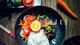 അത്താഴം 15മിനുട്ടിൽ /Soy glazed Chicken, Rice and Salad| Naveen job