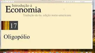 Fundamentos da Economia Aula 9 - Oligopólios