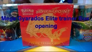 Mega Gyarados Elite trainer Box opening