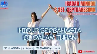 IBADAH MINGGU // 01 FEBRUARI 2026 // GKPI MEDAN KOTA // RESORT MEDAN BARAT