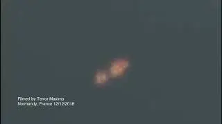 UFO OVER NORMANDY FRANCE