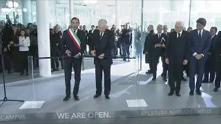 Cerimonia di apertura del nuovo campus Bocconi