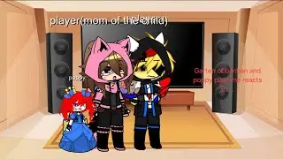 Gobb and poppy playtime react to chapter 5 trailer #gacha#poppyplaytimechapter5#banban8