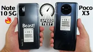 Redmi Note 10 5G vs Poco X3 - Speed Test & Rendering Test 😨