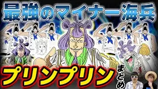 【 ワンピース 】海軍屈指の正義心を持つマイナー海兵！プリンプリン准将まとめ！ONE PIECE