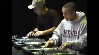 SKRATCHCON 2000 - DJ Q-BERT and DJ D-STYLES  - Team Seminar DJ