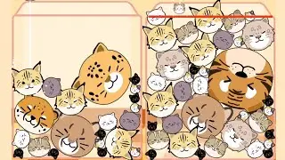 Merge Cats ( Cat Merge Puzzle ) Satisfying gameplay watermelon game ios/android #4