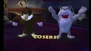 Tom and Jerry War of the Whiskers(2v1v1):Tom and Butch vs Spike vs Eagle Gameplay HD - Funny Cartoon