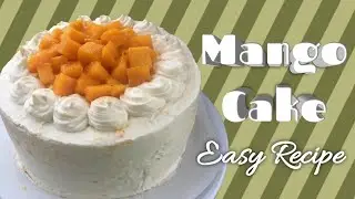 HOW TO BAKE MANGO CAKE (EASY RECIPE + SUPER YUMMY!!! KALASA NG GOLDILOCKS!!) 😋 | D4K BAKES