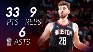 Alperen Sengun 33 pts 9 rebs 6 asts vs Grizzlies 25/26 season