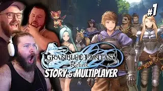 Anime like Monster Hunter Game Granblue Fantasy Relink Story & Multiplayer Part 1