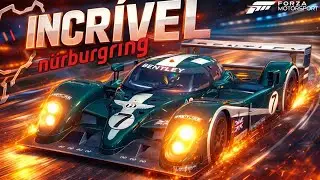 TESTEI O BENTLEY SPEED 8 na CHUVA a NOITE em NORDSCHLEIFE!