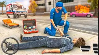 Ambulance Doctor Rescue Driving Simulator 3D - 911 Rescue Emergency Van Simulator - Android GamePlay