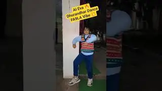 Eva AI Dance on Dhurandhar Song 🔥 | Future Dance Meets Desi Vibe #evadwivedi2023 #fa9la #seetlahar